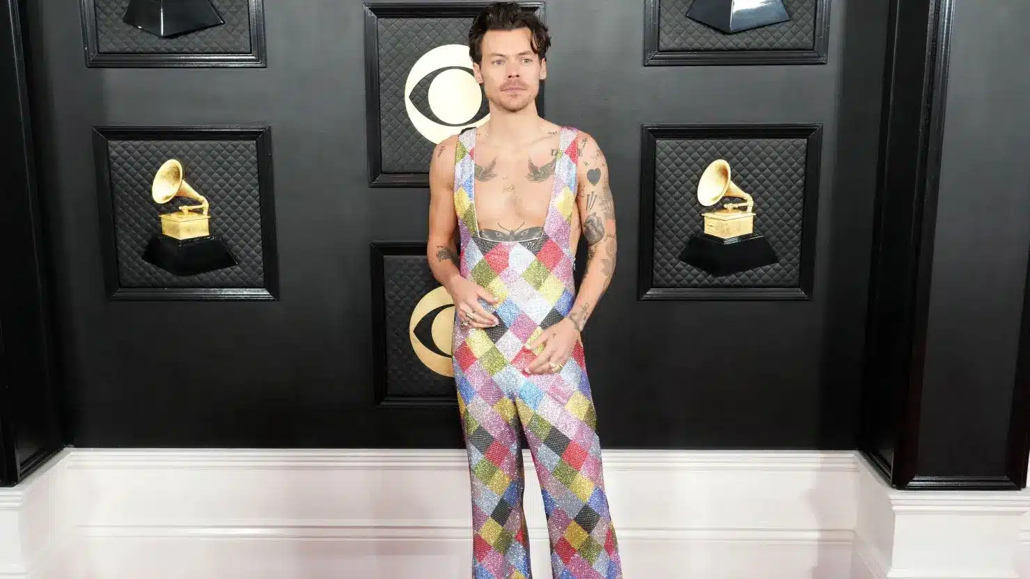 The Swarovski Grammys Jumpsuit