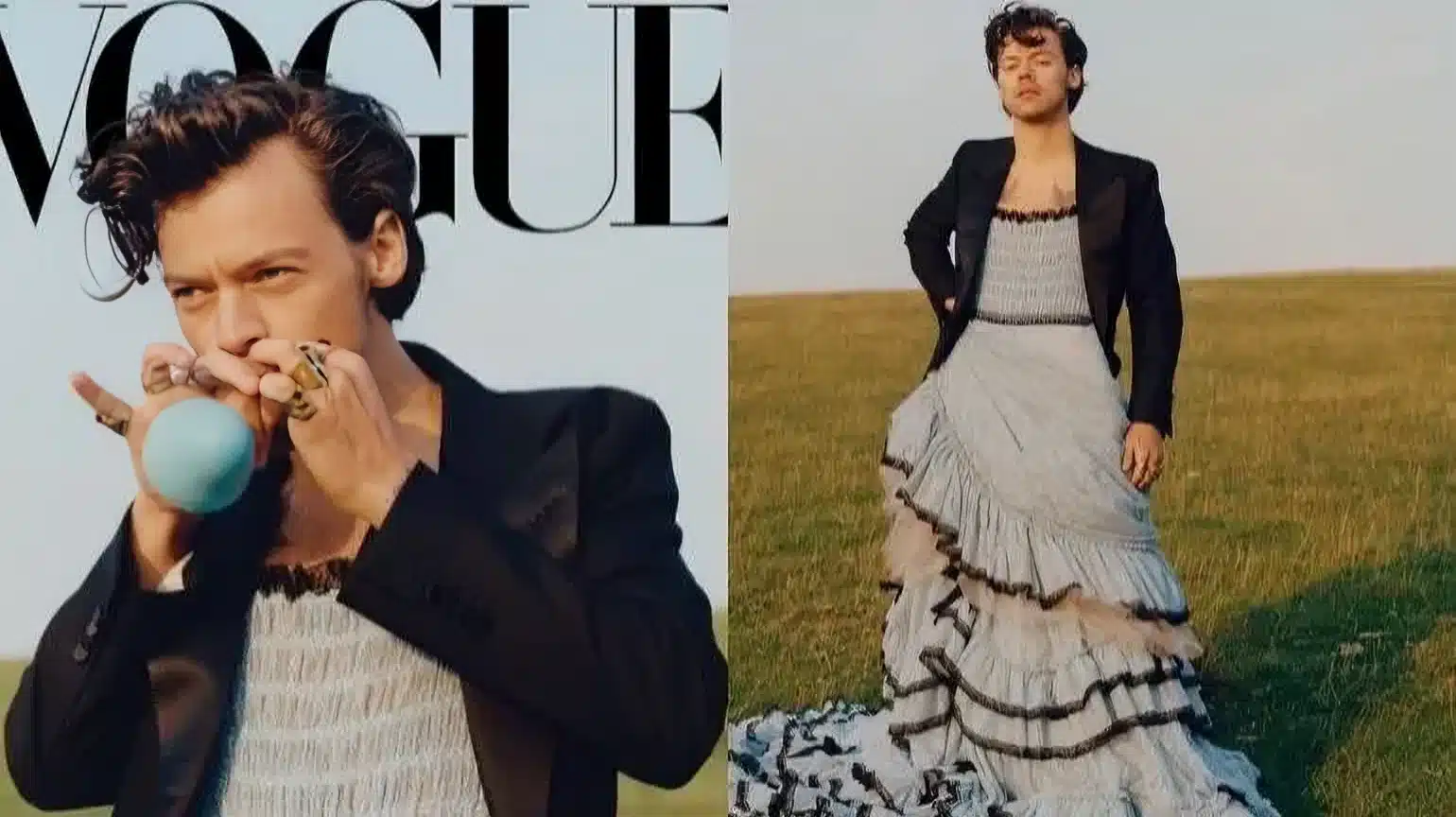 The Vogue Gucci Dress Cover