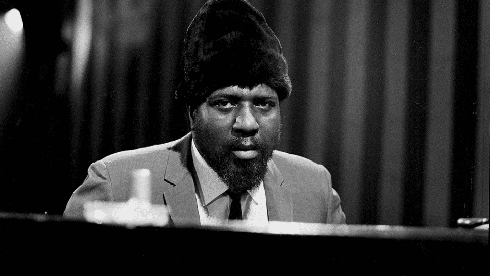 Thelonious Monk playing piano