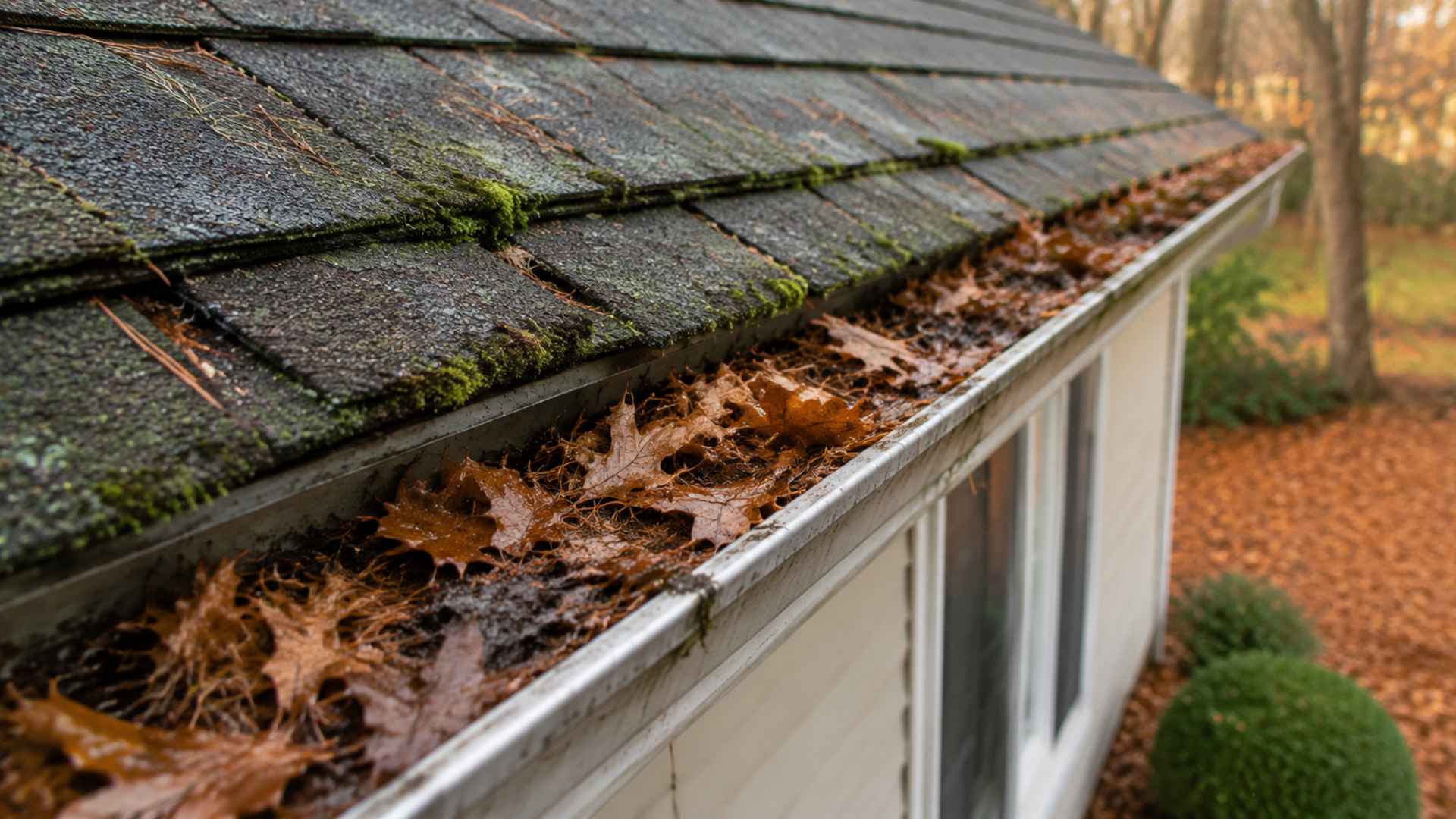 Cleaning Gutters