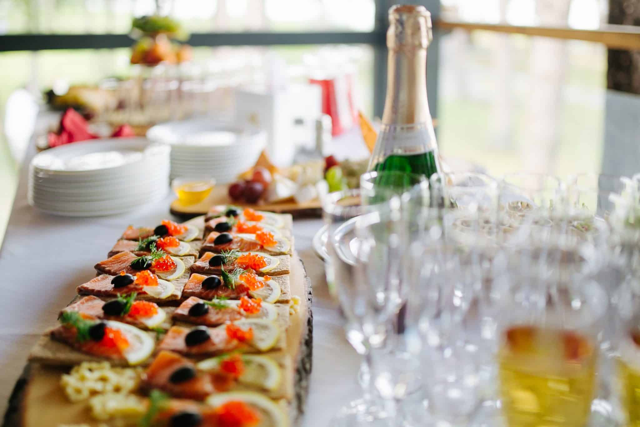 Item #5: Celebrity-Level Food, Drinks, and Hosting Experience