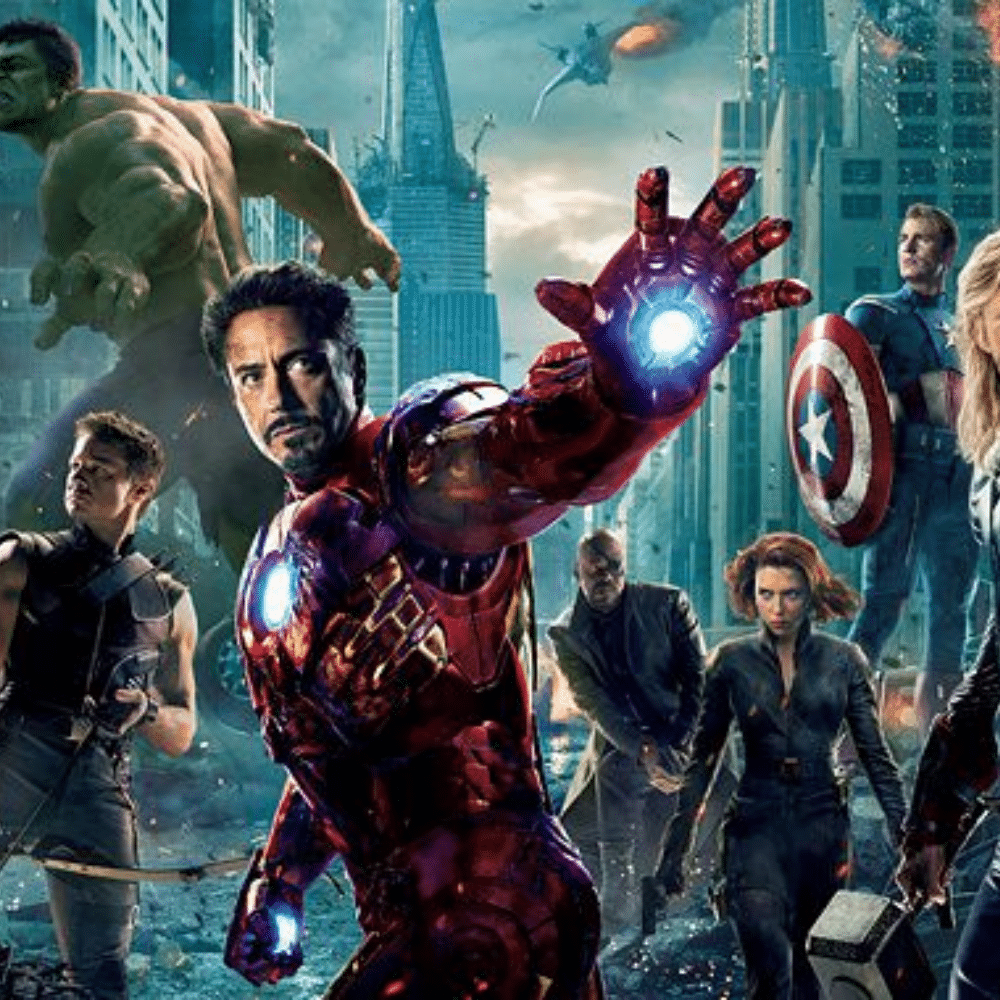 Tony Stark leading the Avengers, highlighting his transformation from self focused inventor to selfless hero