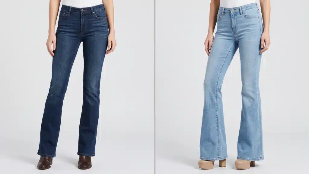 ootcut-vs-flare-jeans-comparison
