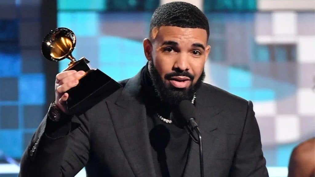 Drake with Grammy