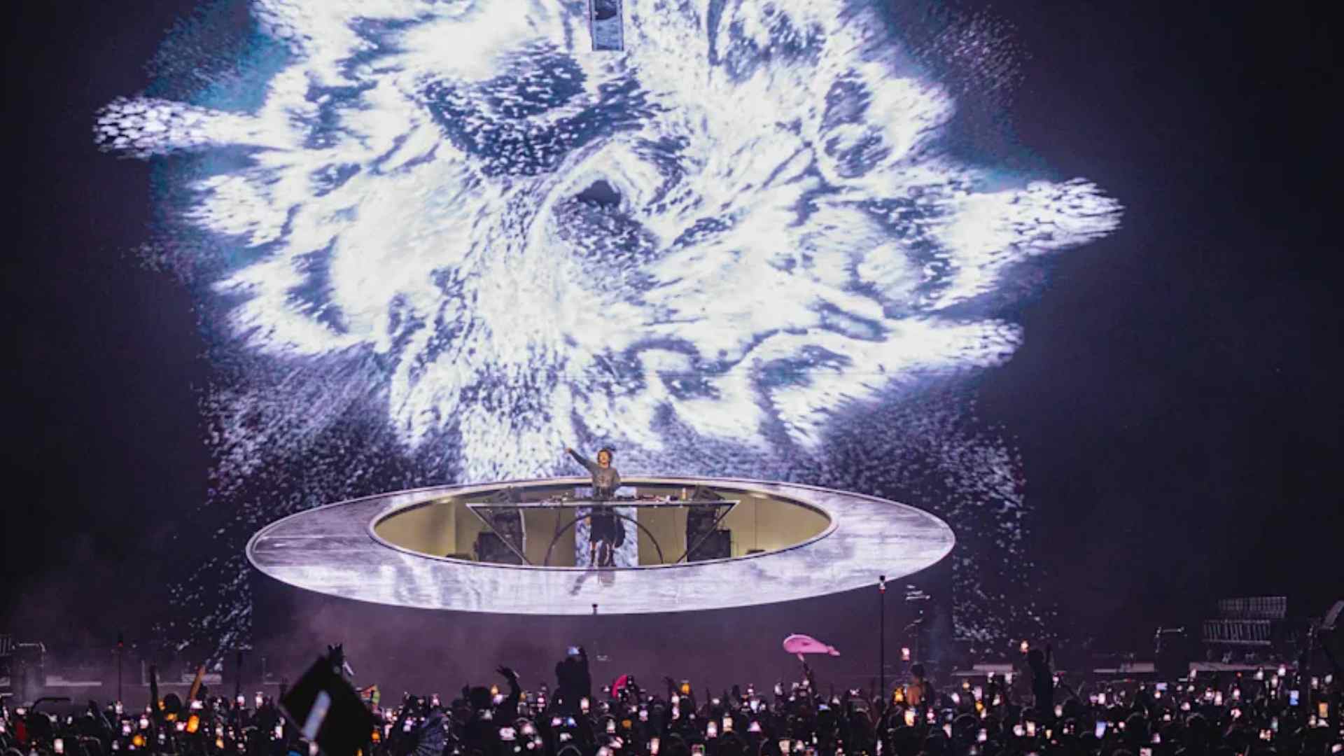 Subtronics performing a live electronic music set at Coachella 2026