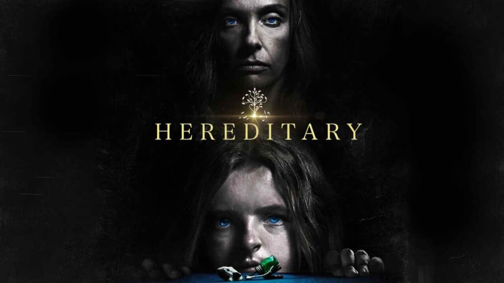 Hereditary 2018 horror film poster showing the Graham family home