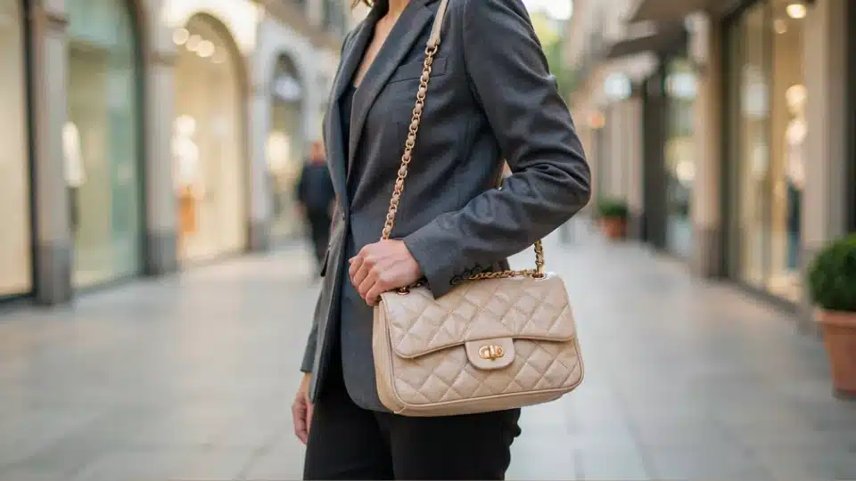 Quilted Chain Bag