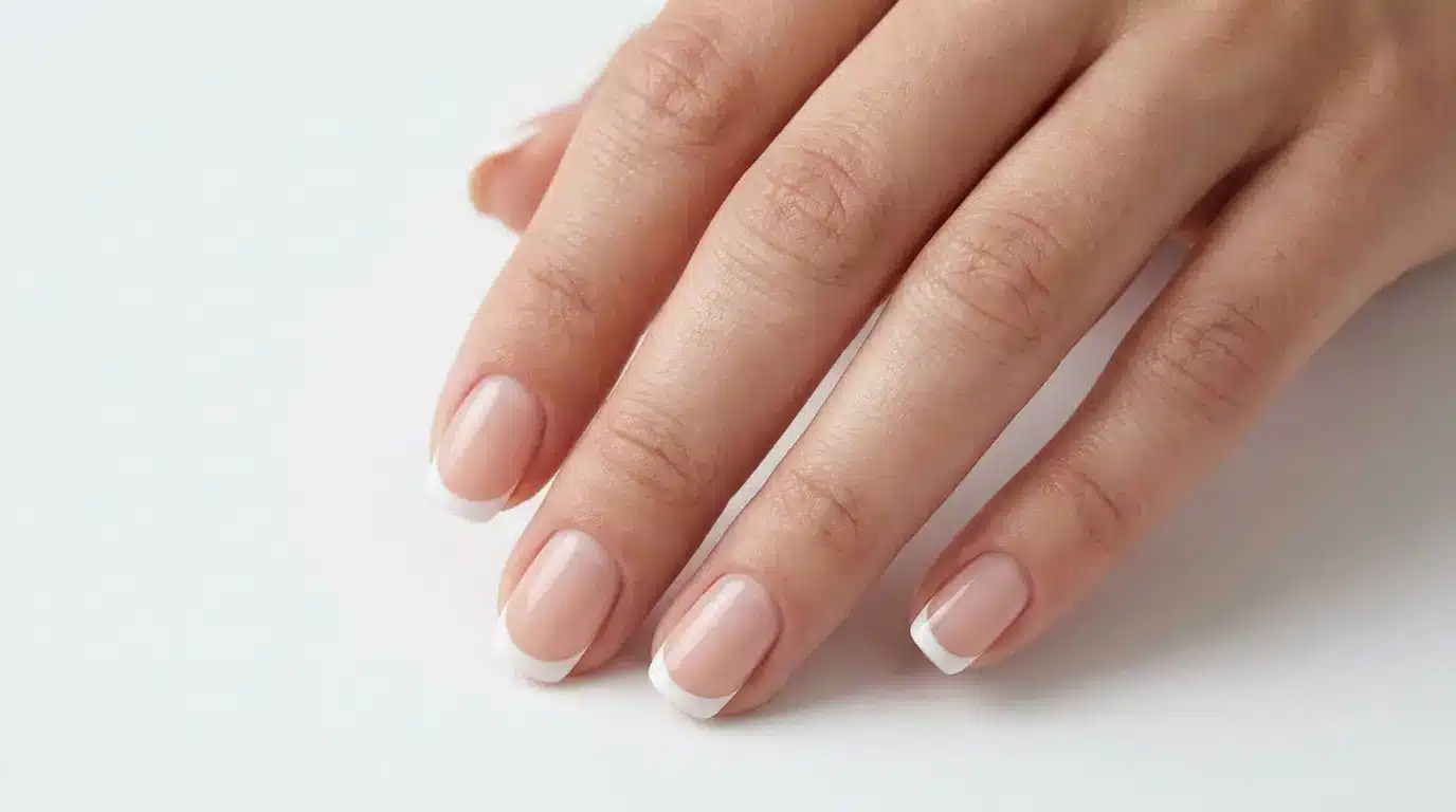 Squoval nails for wide nail beds