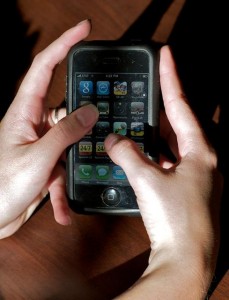 iPhone apps. (CU Independent photo illustration/Lee Pruitt)